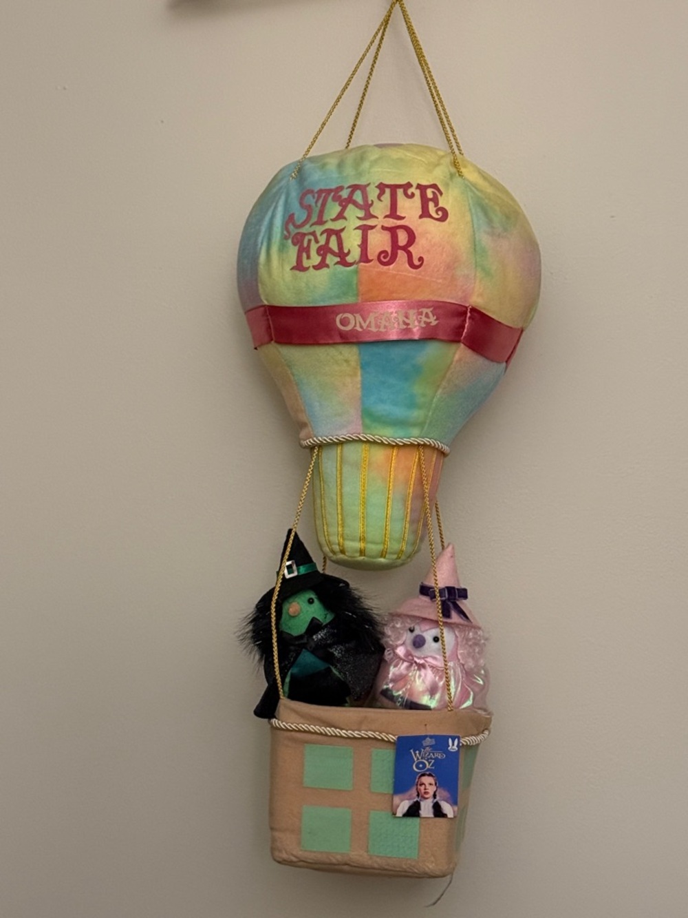 The Wizard of Oz, Wicked birds, Omaha State Fair Hot Air Balloon 1999 Vintage
